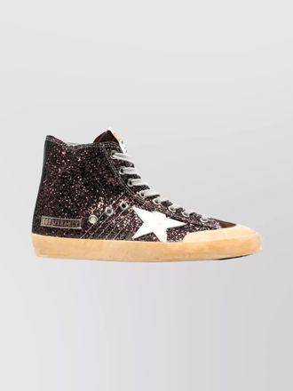 Golden Goose leather high-top sneakers