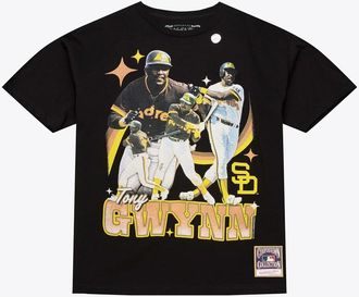 Mitchell & Ness Mens Mitchell & Ness Tony Gwynn Black San Diego Padres Legendary Collage Player T-Shirt at Nordstrom, Size X-Large