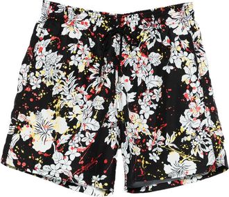 Palm Angels X Vilebrequin Floral-print Swim Shorts