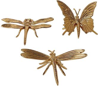 Two's Company Set Of 3 Nature Decor Pieces