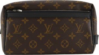Louis Vuitton Brown Monogram Pouch (Pre-Owned)