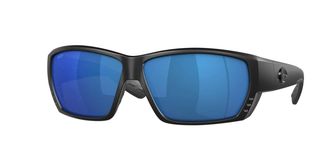 Costa Mens Tuna Alley Sunglasses In Blackout/blue Mirror 580P
