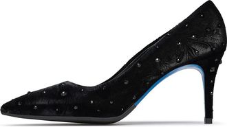 Loriblu D&eacute;collet&eacute; - Dames - Pumps - Zwart - 42 EU - Leer - Schoenen