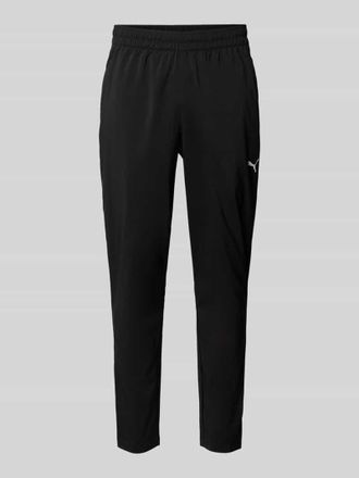 Puma Tapered Fit Trainingshose mit elastischem Bund Modell TAD ESSENTIALS in Black, Gr&ouml;&szlig;e XXL