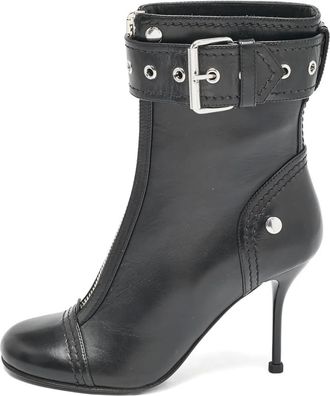 Alexander McQueen Stivali Biker 125mm 2023 - Nero