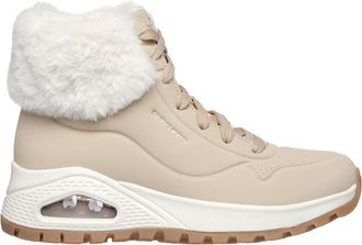 Skechers Fitness, Dames, Beige, 36 EU, Leer, Uno Rugged Fall Air Boot