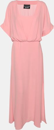 Moschino Boutique Moschino Pink Crepe Maxi Dress