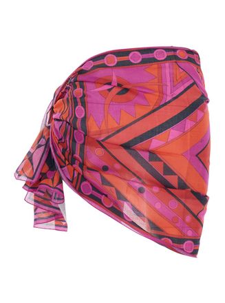 Emilio Pucci Womens Top Multicolour Tech Fabric Tops