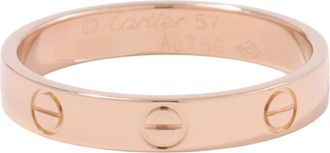 Cartier Pink Gold Pink Gold (18K) Band Ring (Pre-Owned)
