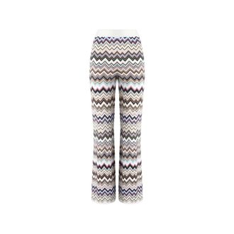 Missoni Pantalones de pernera recta con Chevron - Trousers - Mujer - Multicolor - S
