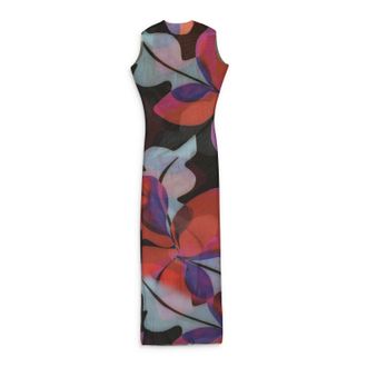 Louisa Ballou Multicolor Sea Breeze Sleeveless Dress