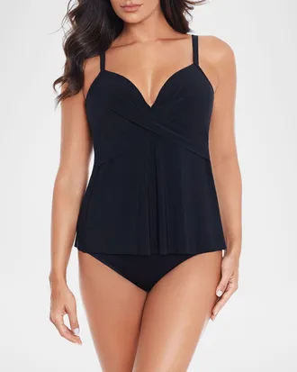 Miraclesuit Rock Solid Allura Tankini Top