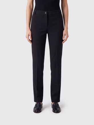 Pinko Protea High-Waisted Tailored Skinny Trousers in Cr&ecirc;pe