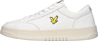 Lyle & Scott Culross II - Heren - Sneakers - Wit - 40 EU - Leer - Schoenen