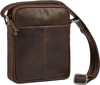 Sacoche Bandoulière Homme STILORD Omar En Cuir - Pour Tablette 8,4", Dimensions 20x7x26 Cm
