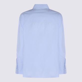 Twin-Set Womens Shirts Azzurro