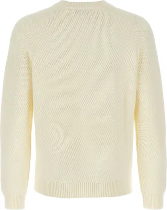Maison Kitsun&eacute; Mens White Cotton Cardigan Clothing