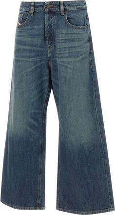 Diesel Dames, Jeans, Blauw, Maat: W29 L28 Katoen