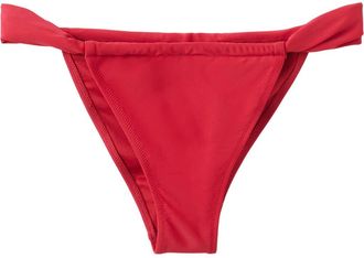 Mango Classic Bikini Bottoms in Red at Nordstrom, Size Medium