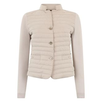 Moorer Light Jackets, female, Beige, Size: L Darla