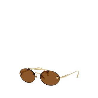 Versace Sunglasses, female, Yellow, Size: 56 MM Sunglasses