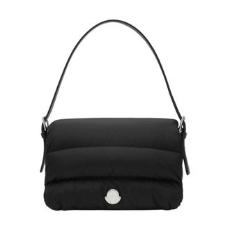 Moncler Caradoc Baguette - Dames - Schoudertassen - Zwart - ONE Size - Katoen - Tassen