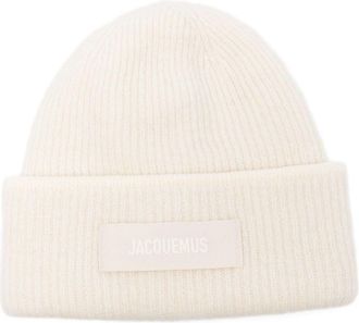 Jacquemus Ribbed Knit Folded Cuff Hat