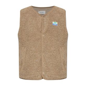 American Vintage American Vintage, Vests, male, Brown, Size: XL Hoktown Vest