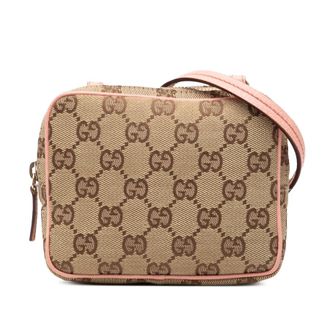 Gucci Pre-owned Gucci GG Canvas Crossbody Ladies 34ED30GUBQBK6Z02