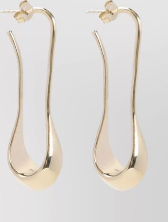 Christophe Lemaire angular drop earrings small falling drops