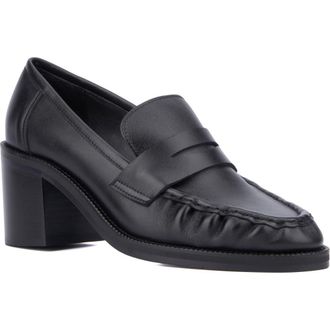 Aquatalia Josette Penny Loafer Pump in Black at Nordstrom Rack, Size 8.5