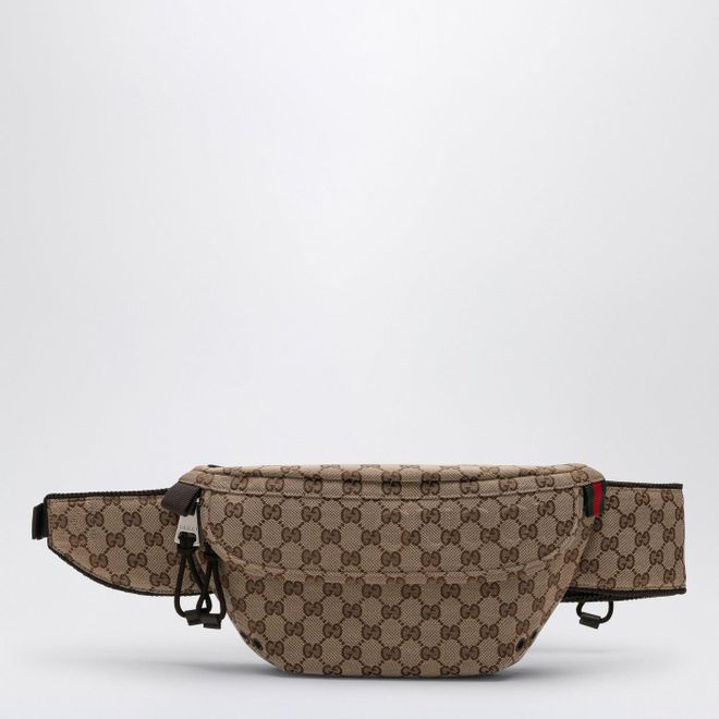 Small GG fabric waist bag