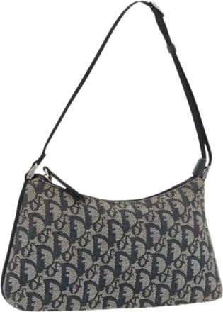 Dior Pre-owned Shoulder Bags, female, Blue, Size: ONE SIZE Pre-owned Vintage Accessory Pouch