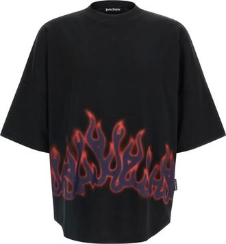 Palm Angels T-shirt con stampa - Nero