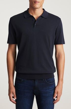 Mavi Edition Slim Fit Polo in Total Eclipse at Nordstrom, Size Large