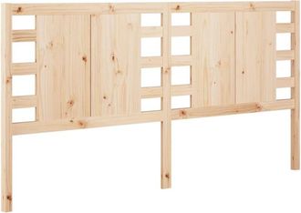 vidaXL Cabecero madera maciza de pino 141x4x100 cm Vidaxl