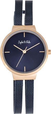 Sophie & Freda Sedona Quartz Blue Dial Ladies Watch SF5306