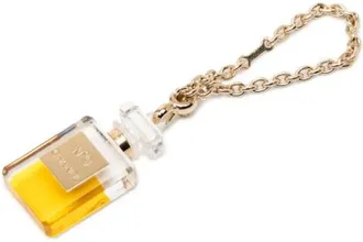 Chanel Pre-owned Accessories, female, Yellow, Size: ONE SIZE Pre-owned Resin Bag Charm