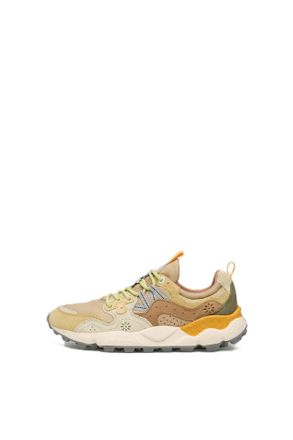 Flower Mountain Layered Panel Sneakers with Chunky Sole