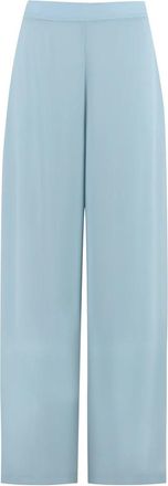 Clips Wijde broek - Dames - Wijde Broeken - Blauw - 2XL - Polyester - Broeken
