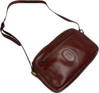 Cartier Pre-owned Cross Body Bags, female, Red, Size: ONE SIZE Pre-owned Polyester Shoulder Bag