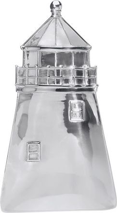 Mariposa Lighthouse Serving Tray in Silver at Nordstrom