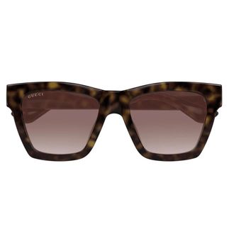 Gucci Gg1714S Zonnebril - unisex - Accessoires - Bruin - Maat: 54 MM