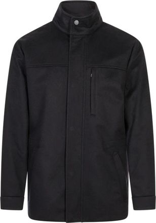 Canali Licht Jack - Heren - Zomerjassen - Blauw - L - Leer - Jassen