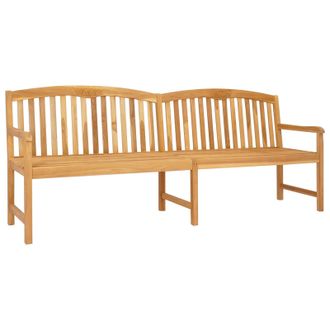 vidaXL Banco Tallado A Mano En Forma De Rosa Natural 228 X 60 X 90 Cm Vidaxl