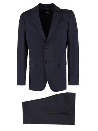 BOSS Houston Slim Fit Virgin Wool Two-Piece Suit