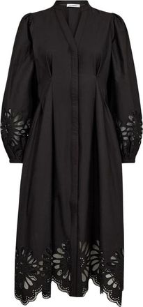 Co'Couture Cattiacc V-Dress - Dresses - Mujer - Negro - XS