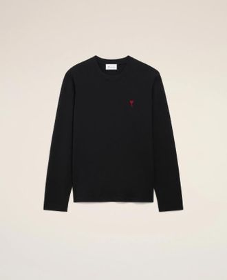 Ami Ami T-shirt Manches Longues Ami De Coeur Rouge