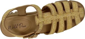 Wildpair Heraa Fisherman Lug Sole Sandal Natural Raffia 10018694000 Womens