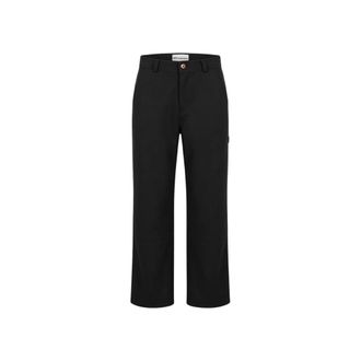 Ami New Wool Worker Trousers - male - Ami Paris - Straight Trousers - Black - XL - Trousers